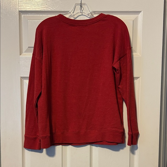Sable Sky  Red 'Classy Til Kick Off' Sweater - Picture 4 of 6